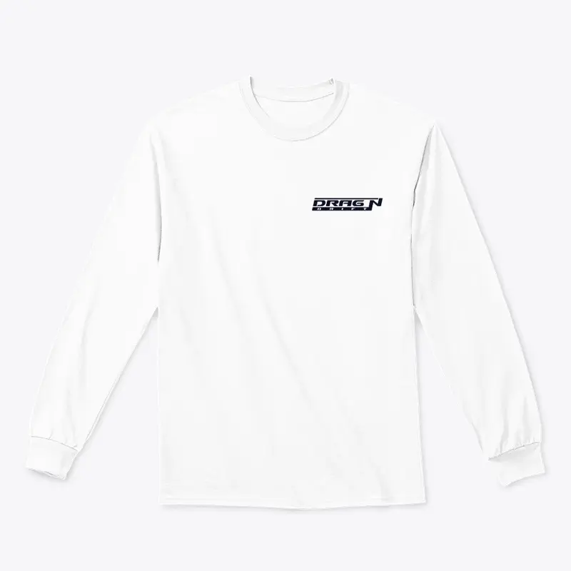 Drag N Drift Black Logo Long Sleeve Tee